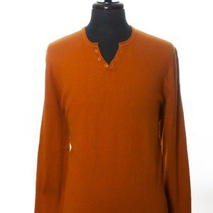 Harris Wilson Burnt Orange Rica Sweater
